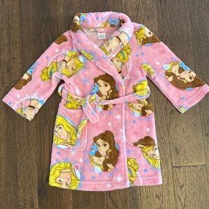 Disney Princess Girls Robe Size 3T